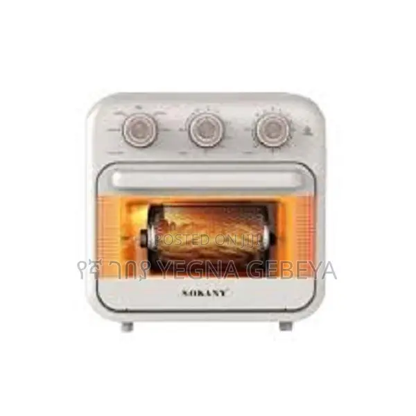 Sokany Sk-10002 Fryer + Oven 18 Liters 1800 Watts