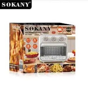 Sokany Sk-10002 Fryer + Oven 18 Liters 1800 Watts