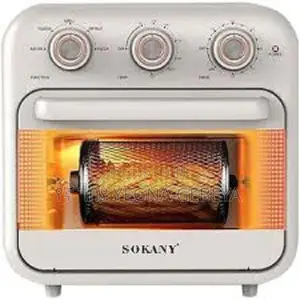 Sokany Sk-10002 Fryer + Oven 18 Liters 1800 Watts