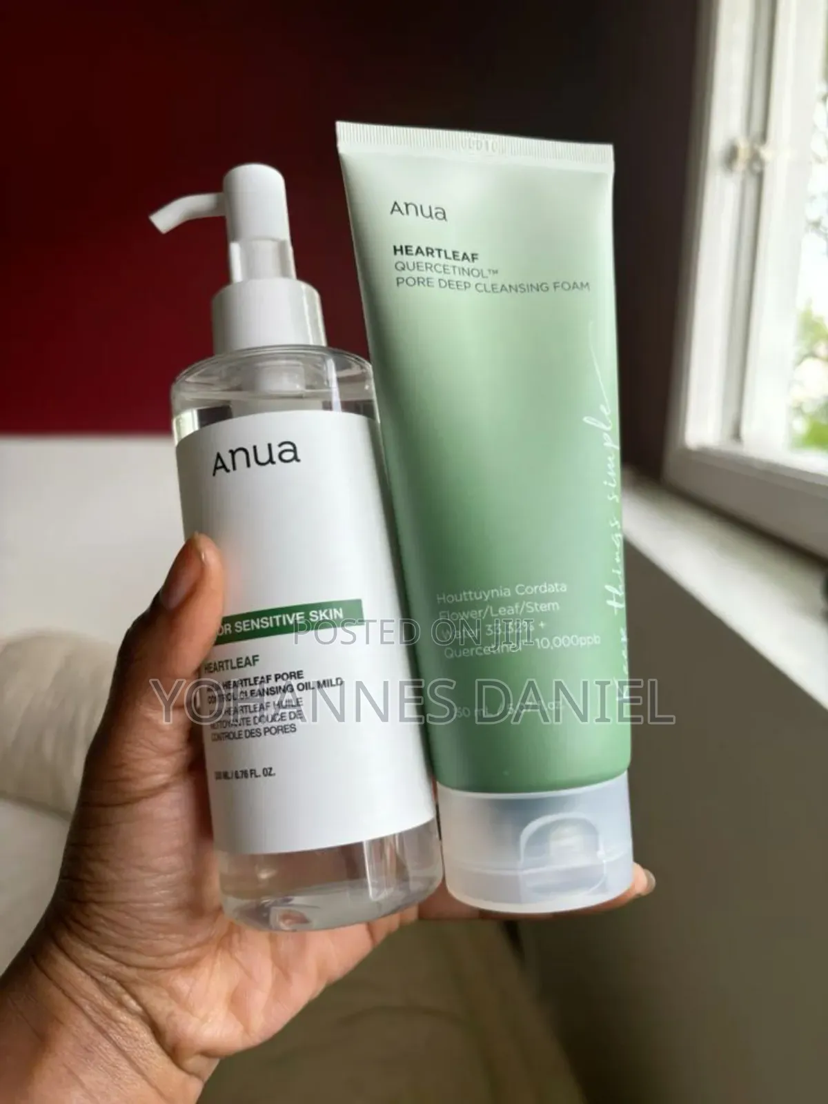 Anua Heartleaf Pore Control Cleansing Oil and Foam