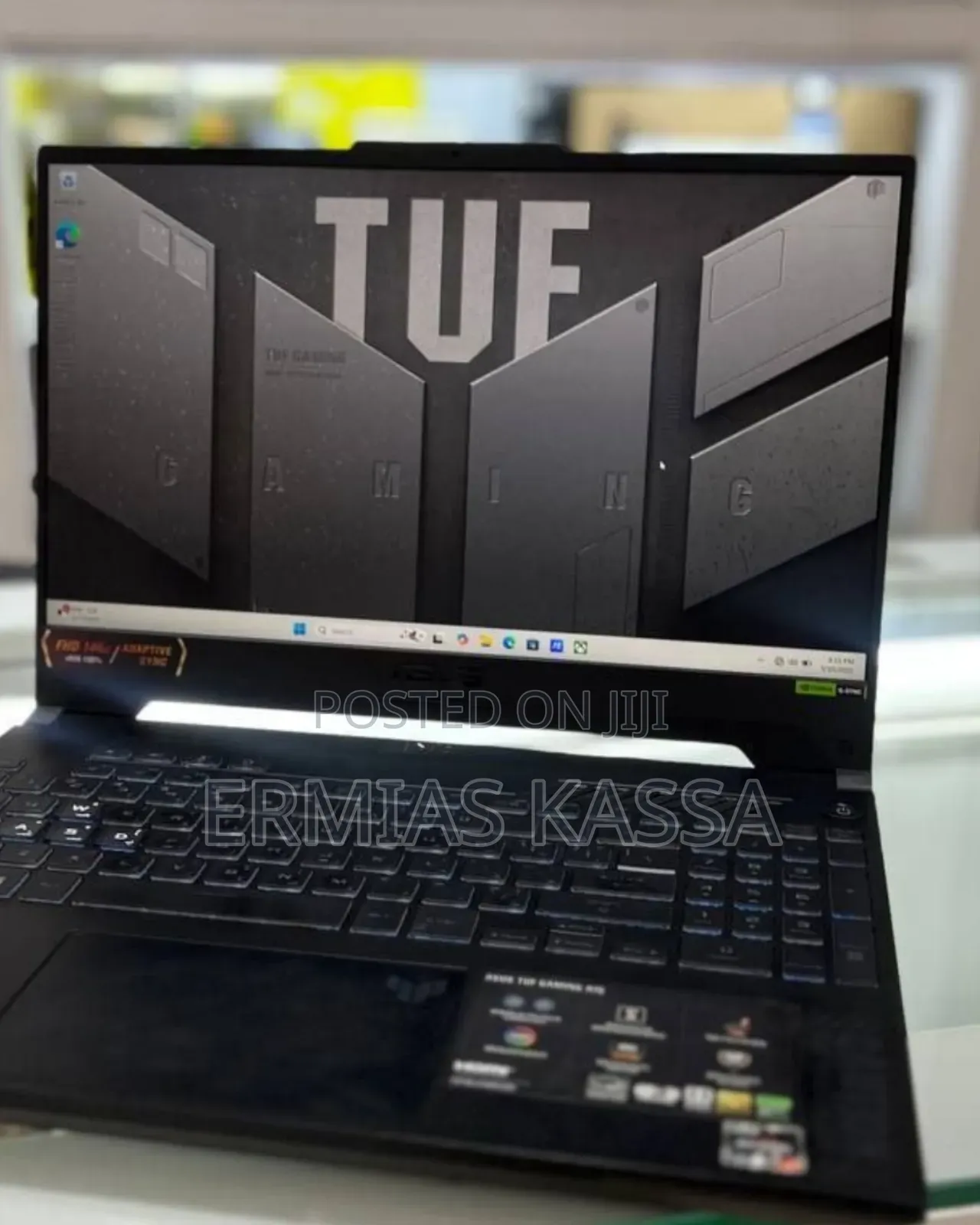 New Laptop Asus TUF Gaming A15 16GB AMD Ryzen 7 SSD 512GB