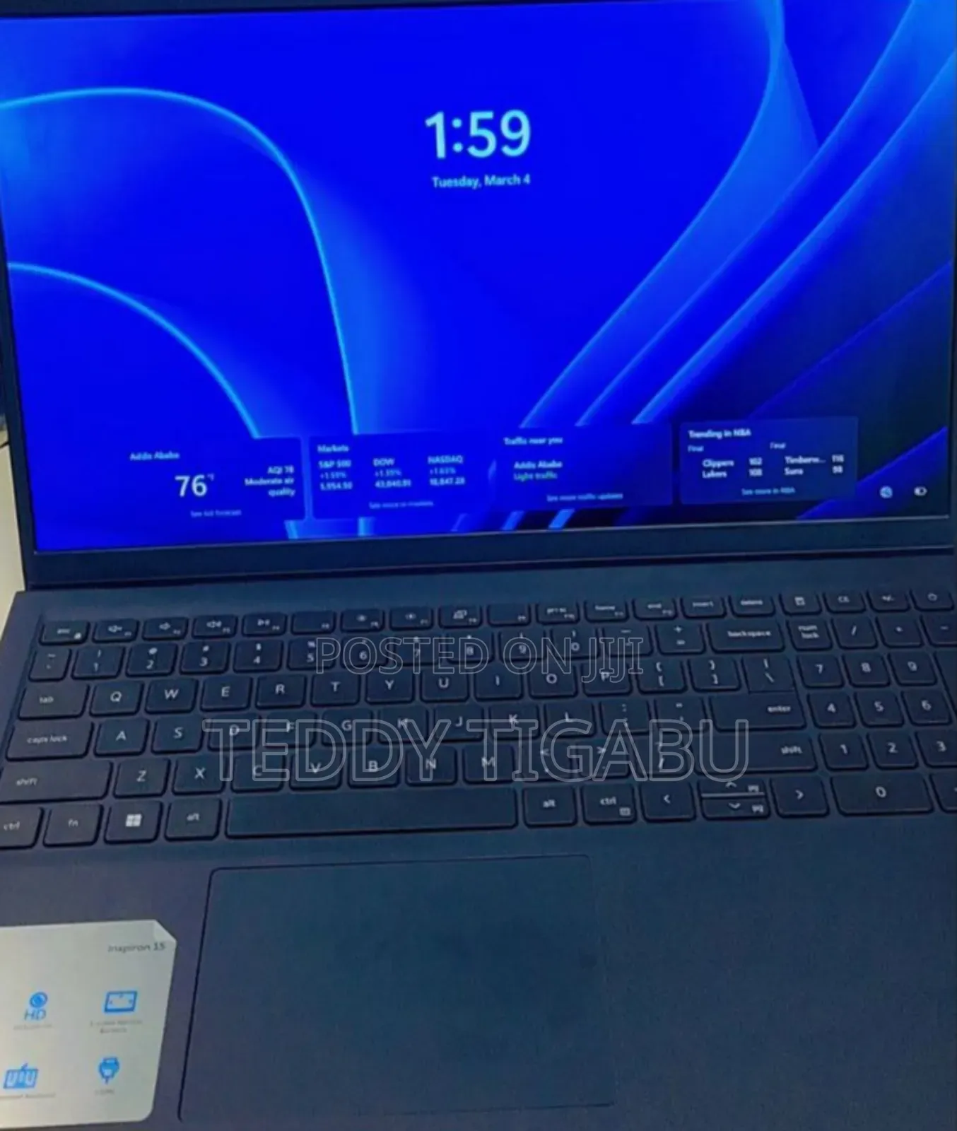 New Laptop Dell Inspiron 15 8GB Intel Core I3 SSD 512GB