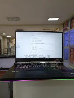 New Laptop Asus ROG Strix G17 32GB Intel Core I7 SSD 1T