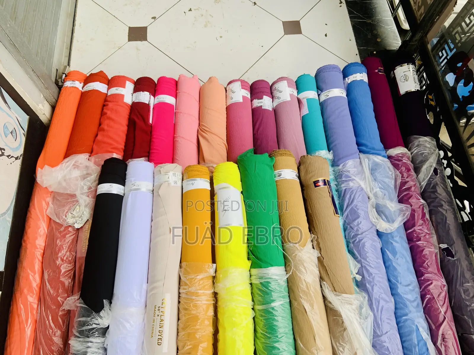 Ceyጨርቅ በብዛት እናቀርባለን