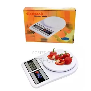 **Sleek Design Digital Scale – Fits Any Kitchen Decor**