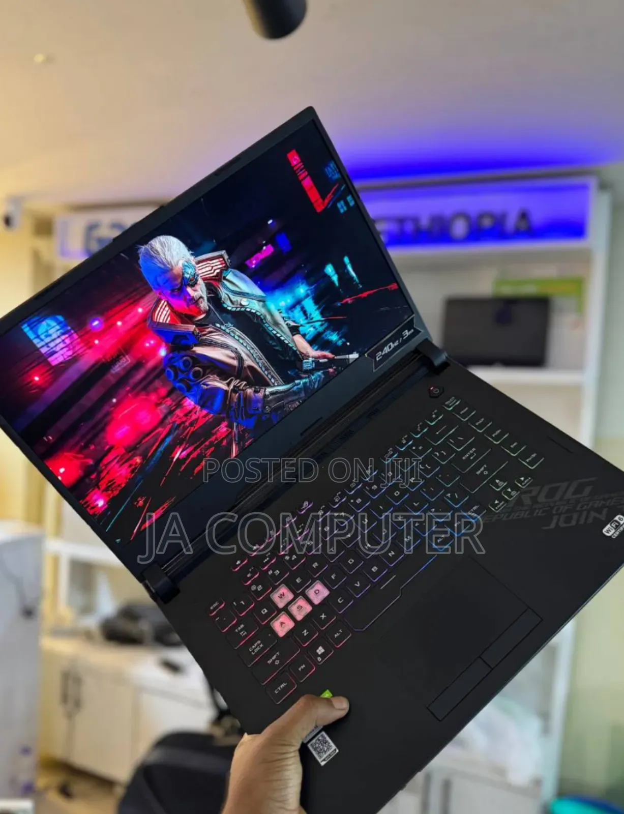 New Laptop Asus ROG Strix G15 16GB Intel Core I7 SSD 512GB