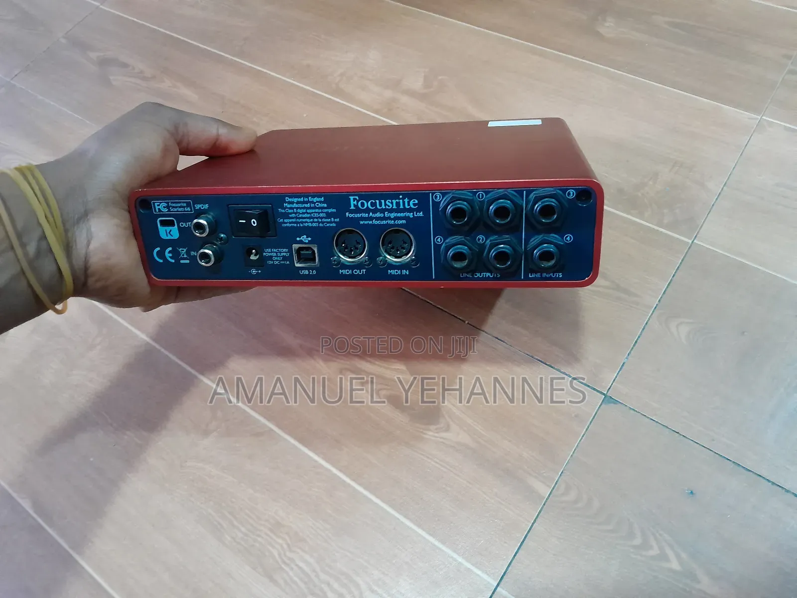 Foucusrite 6i6 2nd Generation Sound Card