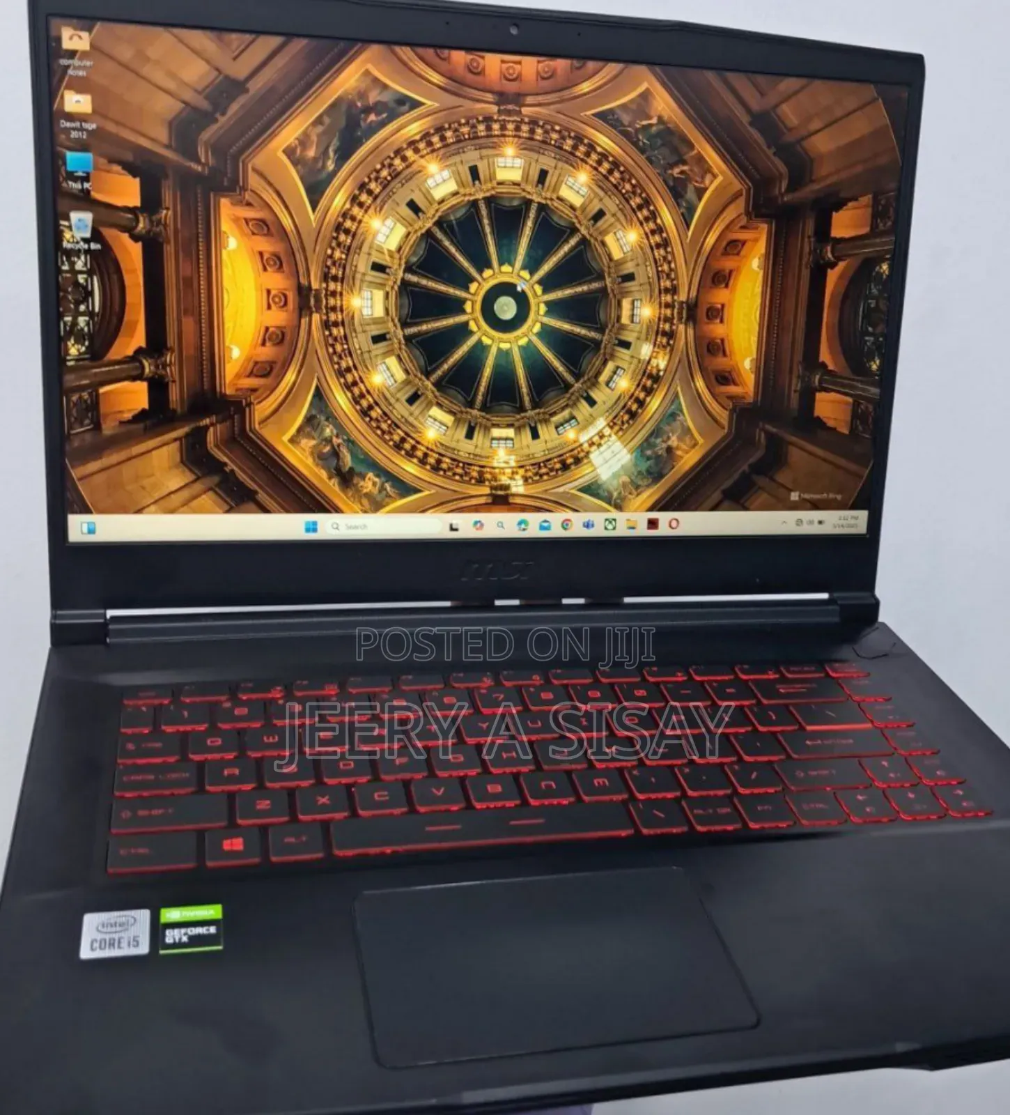 New Laptop MSI GF63 16GB Intel Core I5 HDD+SSD 256GB