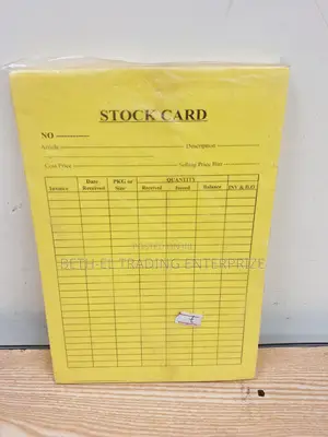 Photo - Stock Card