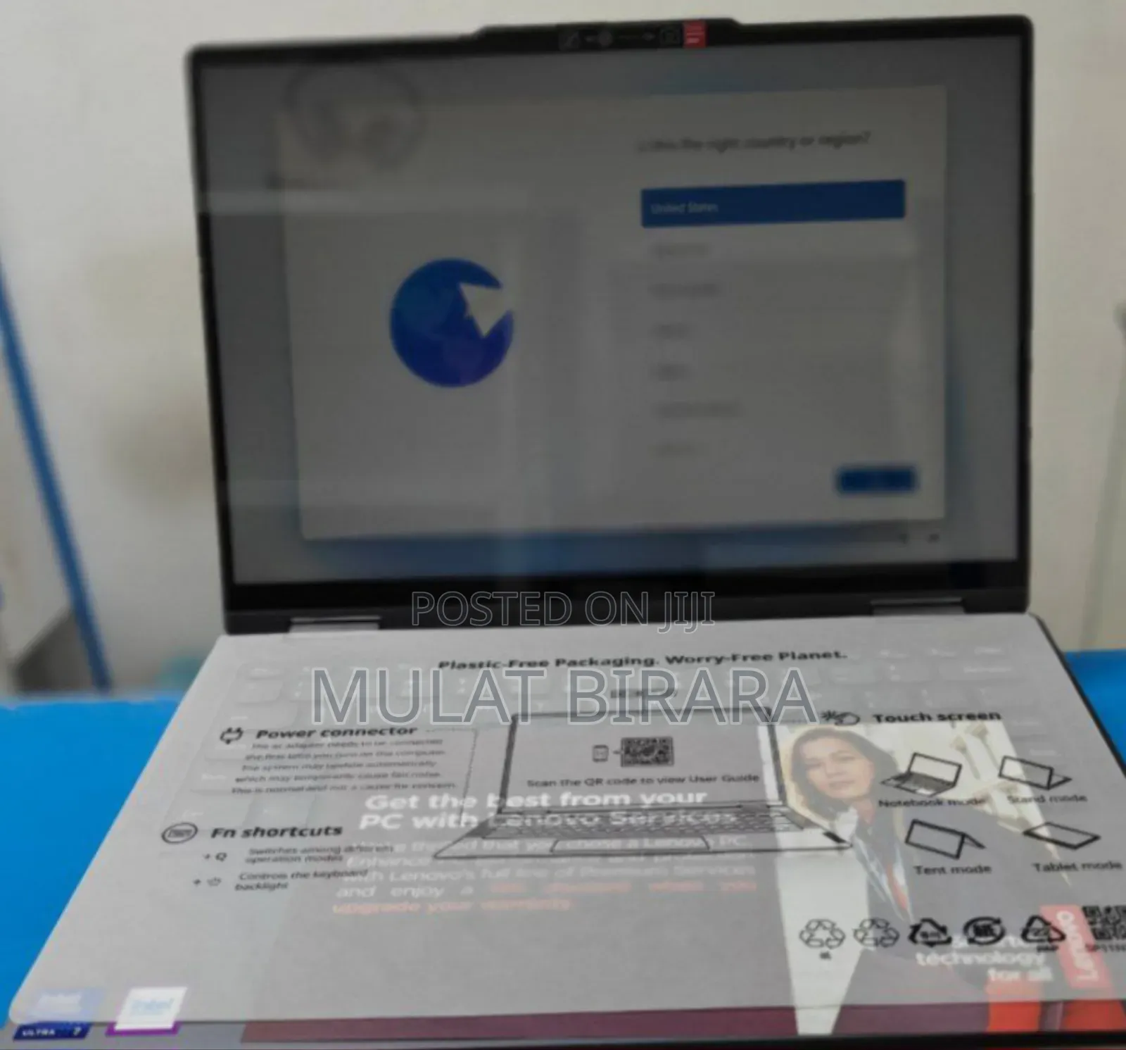 New Laptop Lenovo ThinkPad Yoga 16GB Intel Core Ultra 7 SSD 1T