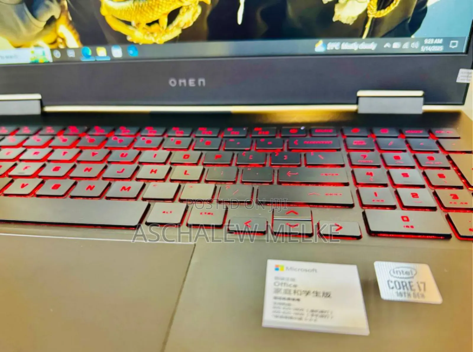 New Laptop HP Omen 15 16GB Intel Core I7 SSD 1T