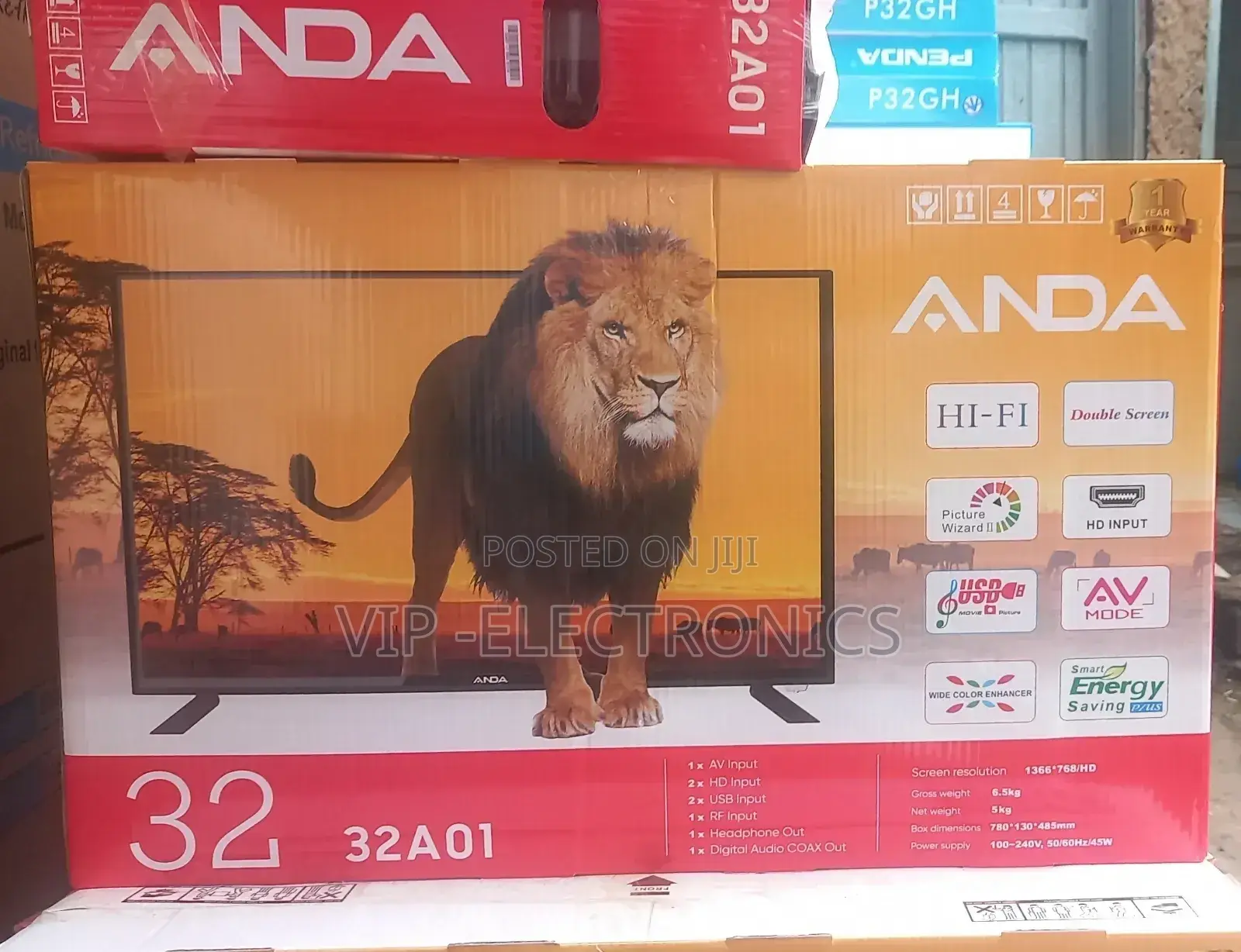 Anda 32"Inch Tv Anda Led Television