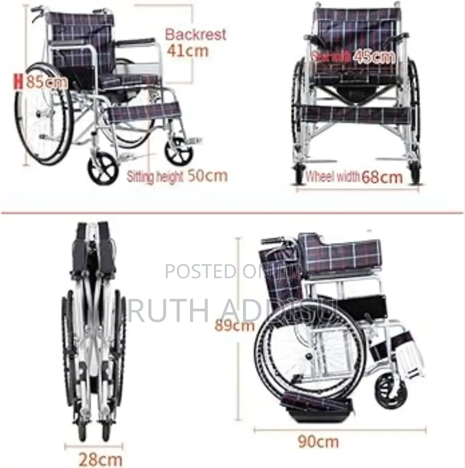 Comfortable Commode Wheelchair For Easy And Safe Mobility