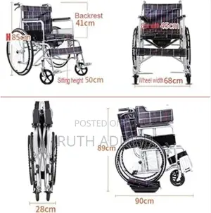 Comfortable Commode Wheelchair For Easy And Safe Mobility
