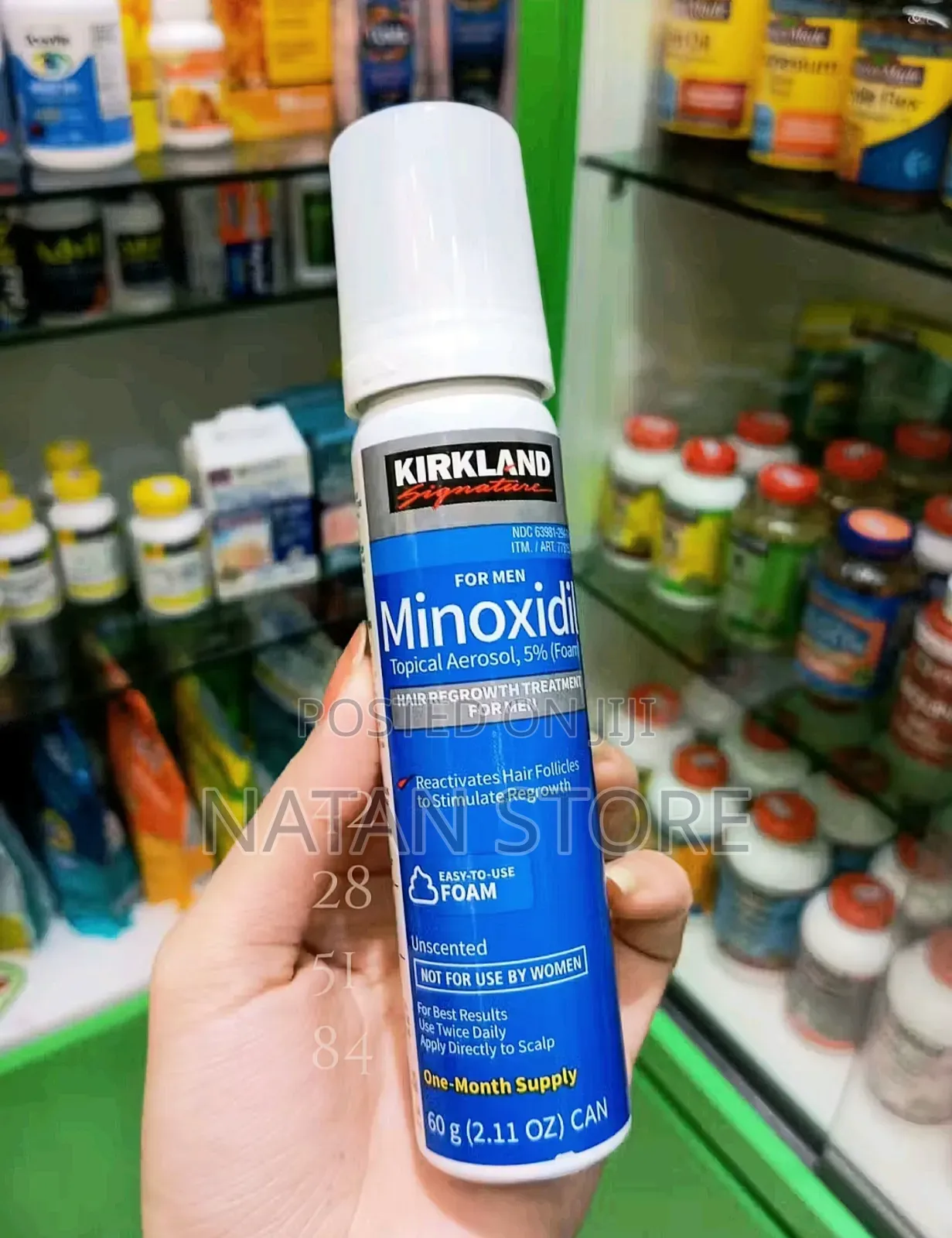 Foam Kirkland Minoxidil Hair Growth and Treatment