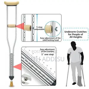 Sturdy Axillary Crutches Built Reliable Support And Comfort