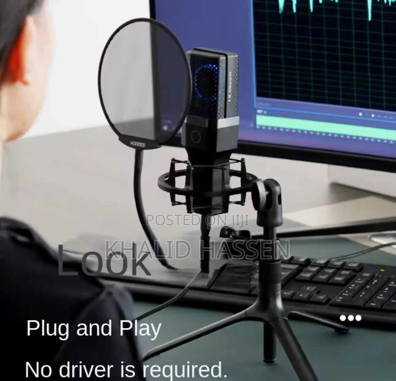 Yanmai X1 Usb Microphone for Computer Kit With Tripod Stand