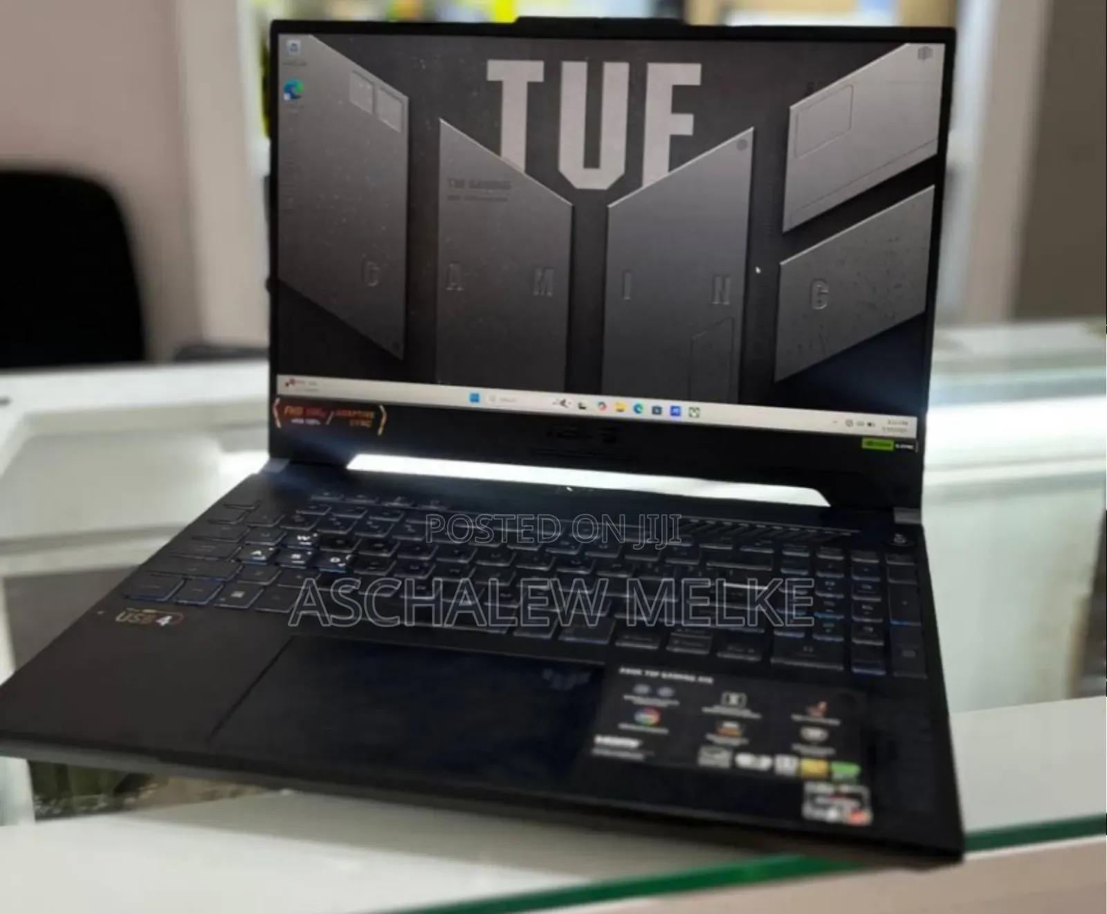 New Laptop Asus TUF Gaming FX504 16GB AMD Ryzen 7 SSD 512GB