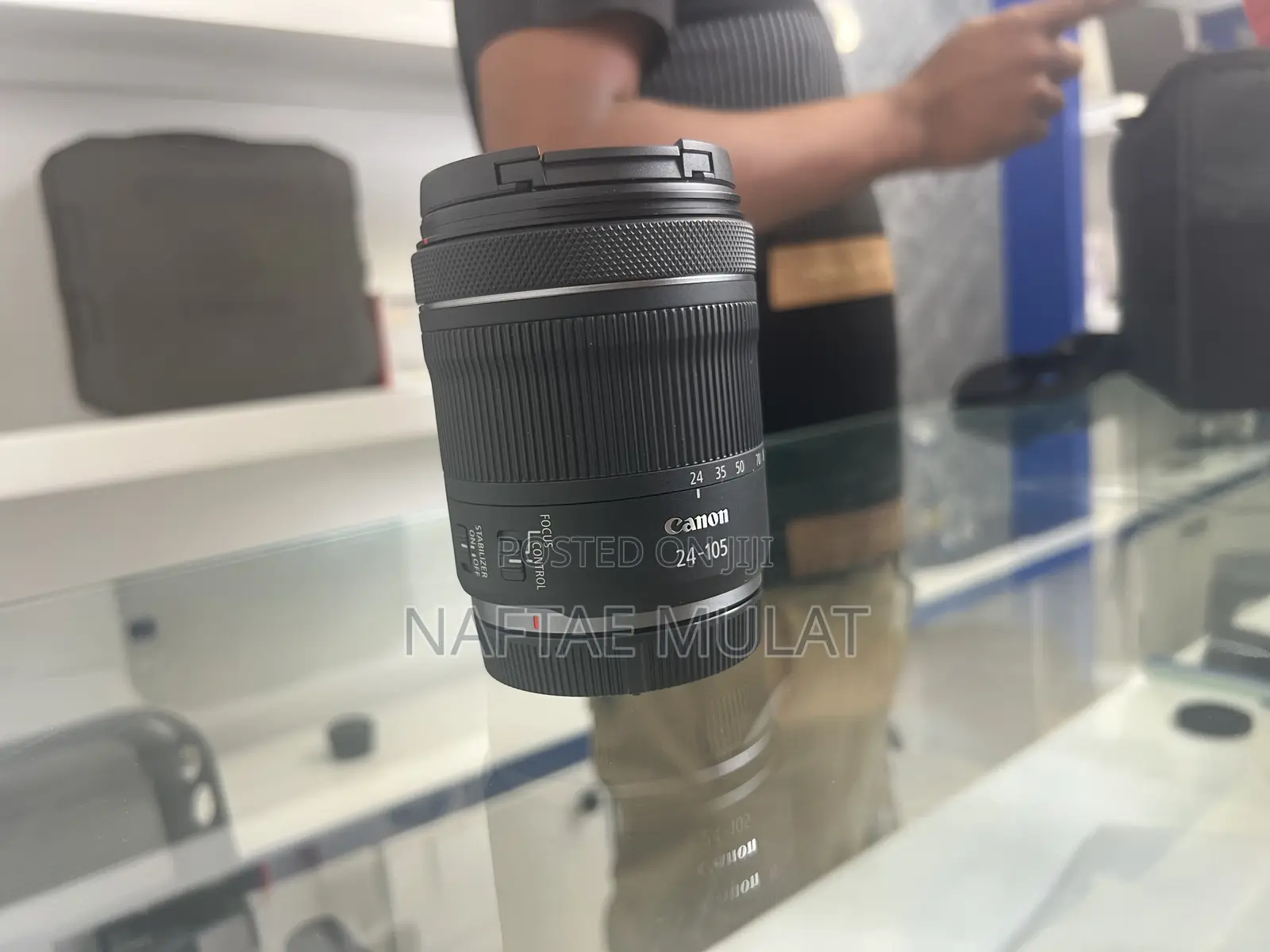 Canon R With 24-105 Silver Ring Lens