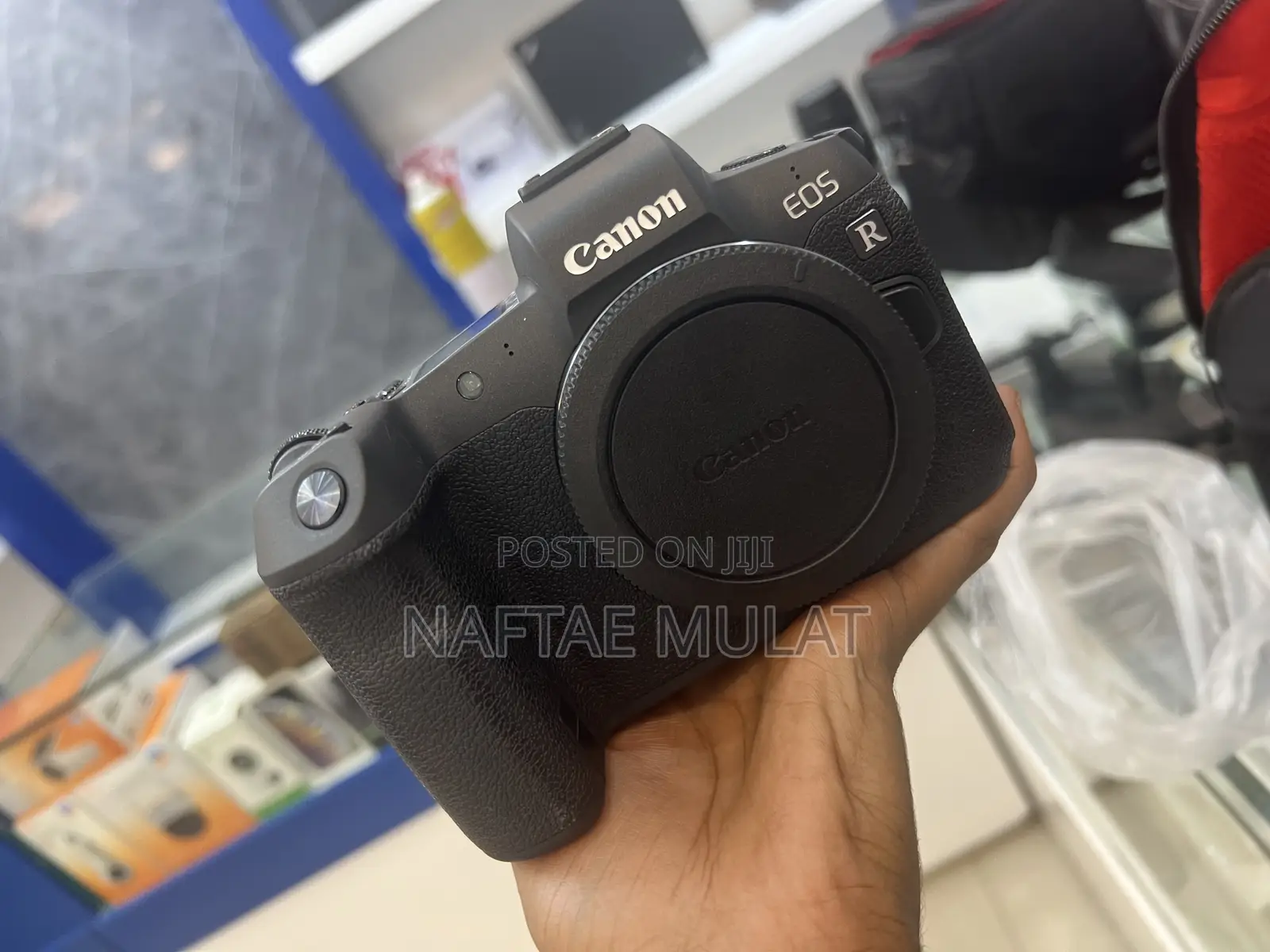 Canon R With 24-105 Silver Ring Lens