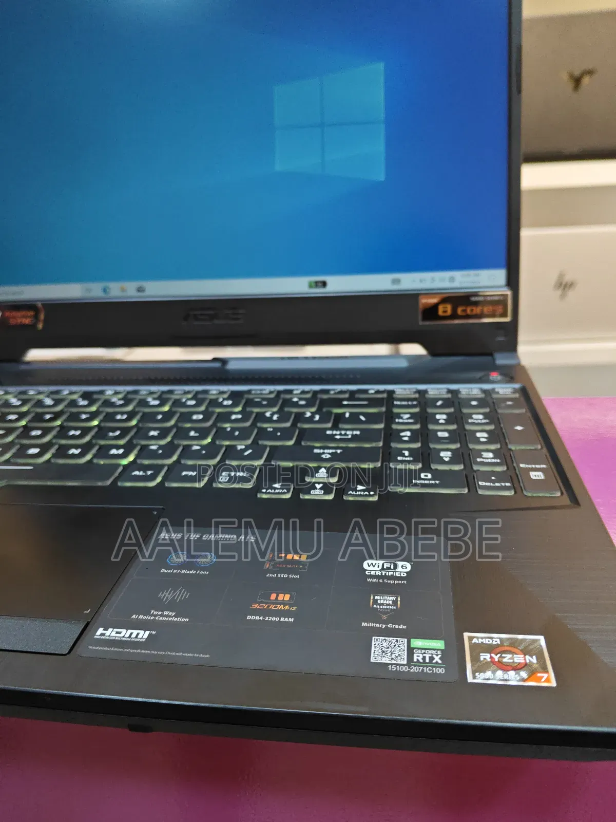 New Laptop Asus ROG Strix G15 16GB AMD Ryzen 7 SSD 512GB