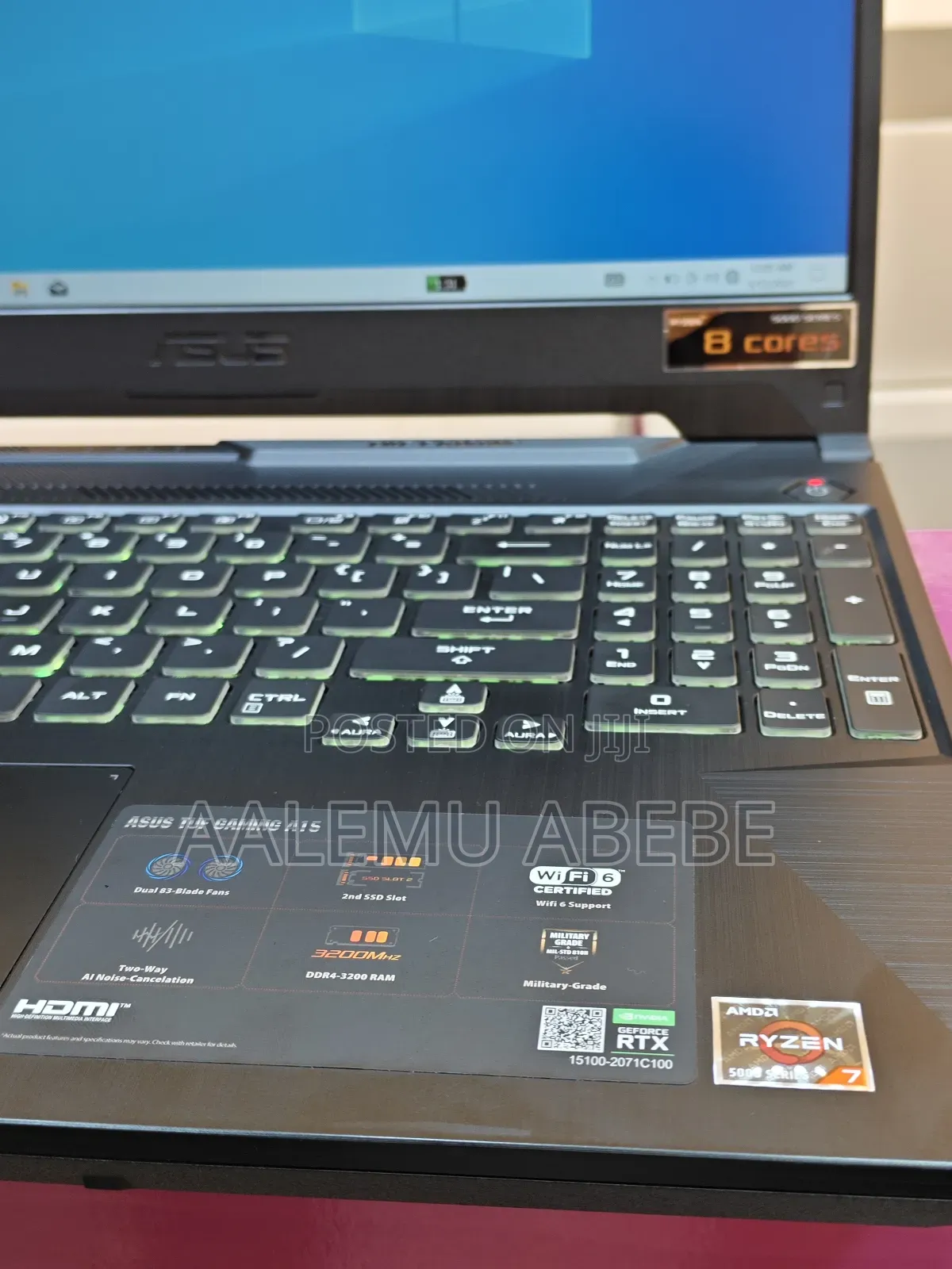 New Laptop Asus ROG Strix G15 16GB AMD Ryzen 7 SSD 512GB