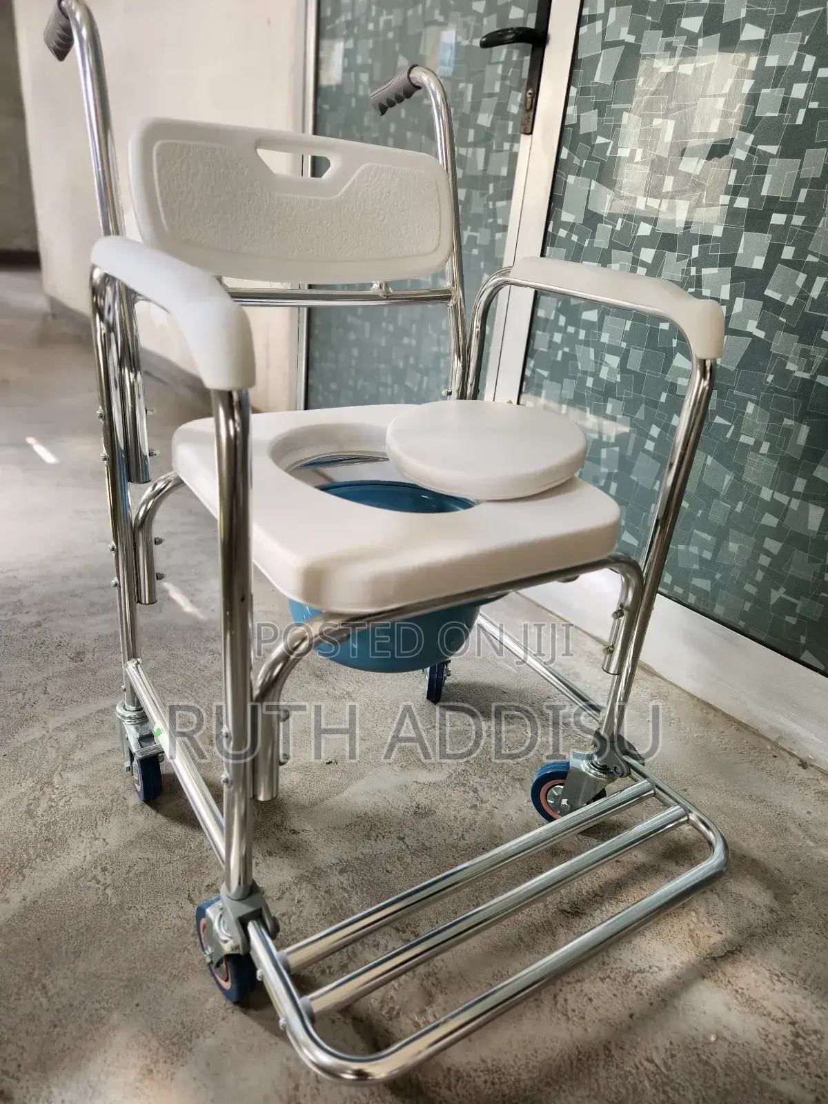 Commode Chir Removable Popo Medical Toilet Chair4覶commode