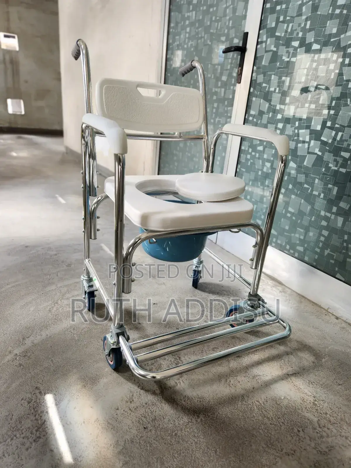 Commode Chir Removable Popo Medical Toilet Chair4覶commode