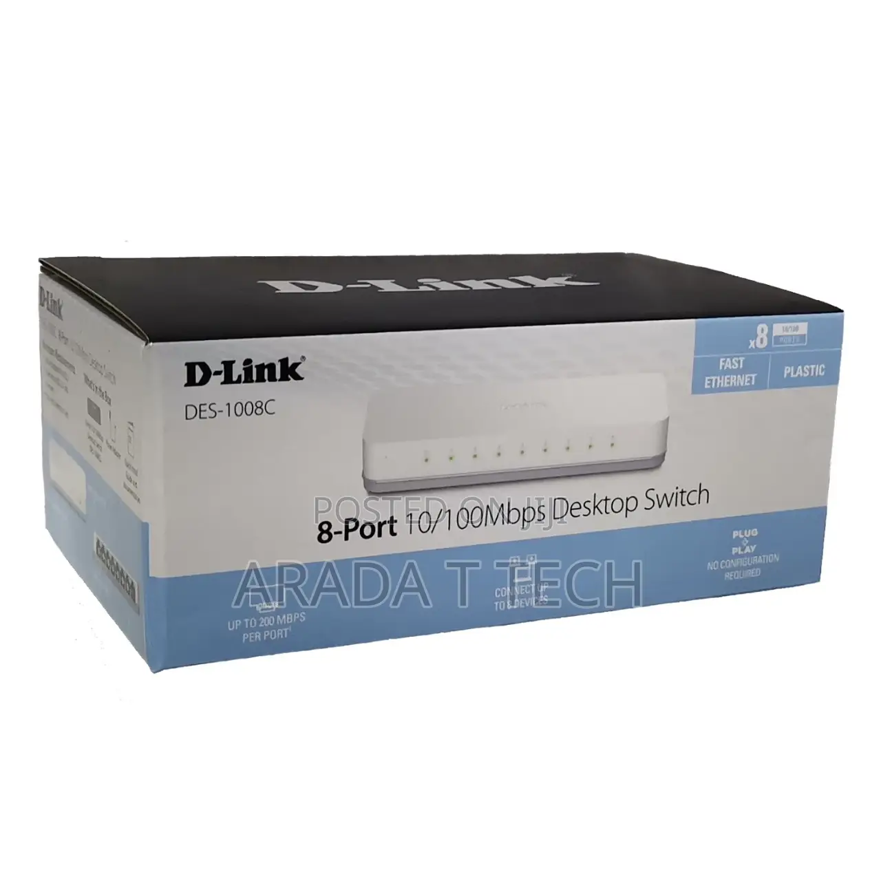 D-Link Des-1008c 8-Port