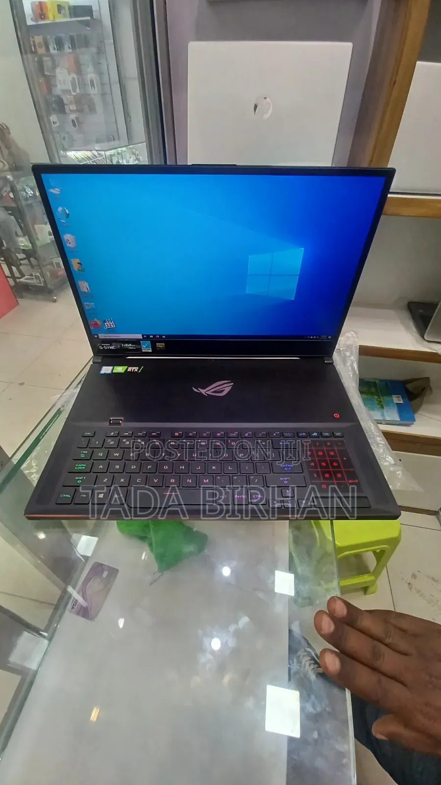 New Laptop Asus ROG Strix G15 16GB Intel Core I7 SSD 1T
