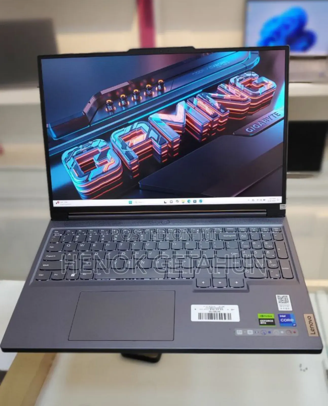 New Lenovo Legion Y7000P IRX9 Gaming Laptop 16GB Intel Core I7 SSD 1T