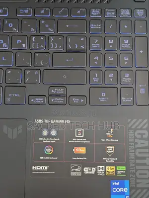 New Laptop Asus TUF Dash F15 16GB Intel Core I7 SSD 1T