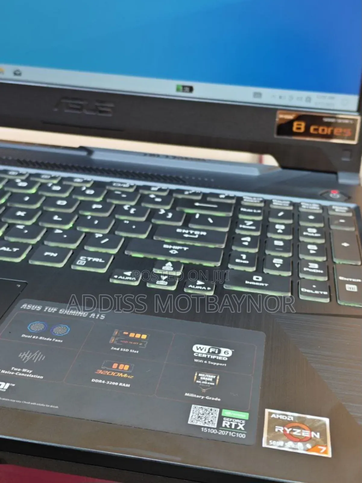 New Laptop Asus ROG Strix G15 16GB Intel Core I7 SSD 1T