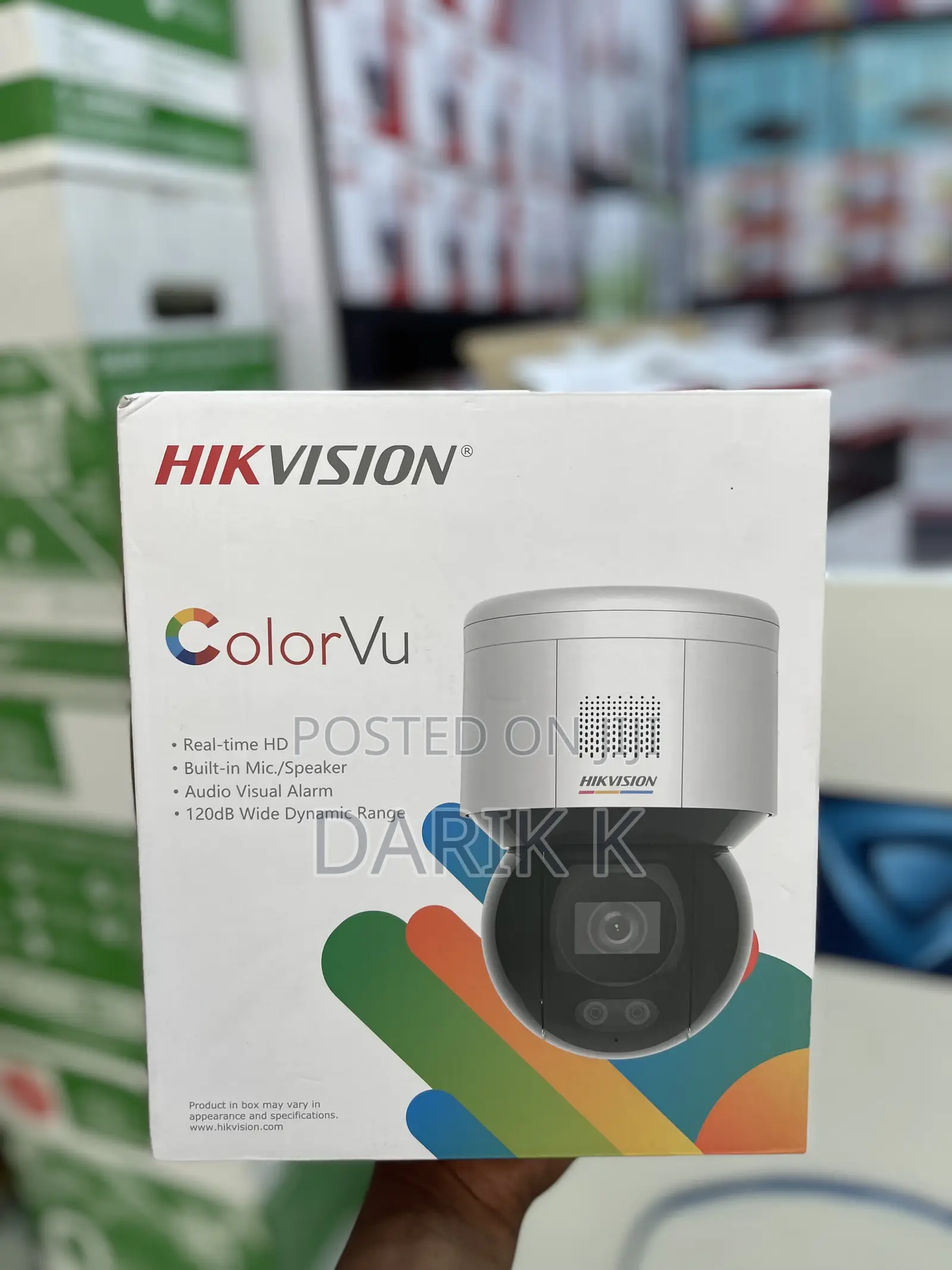 4mp Color Vu Mini PTZ Dome Ip Camera