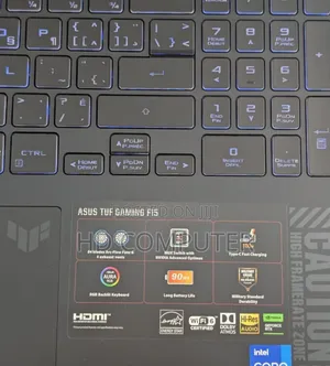 New Laptop Asus TUF Dash F15 16GB Intel Core I7 SSD 1T