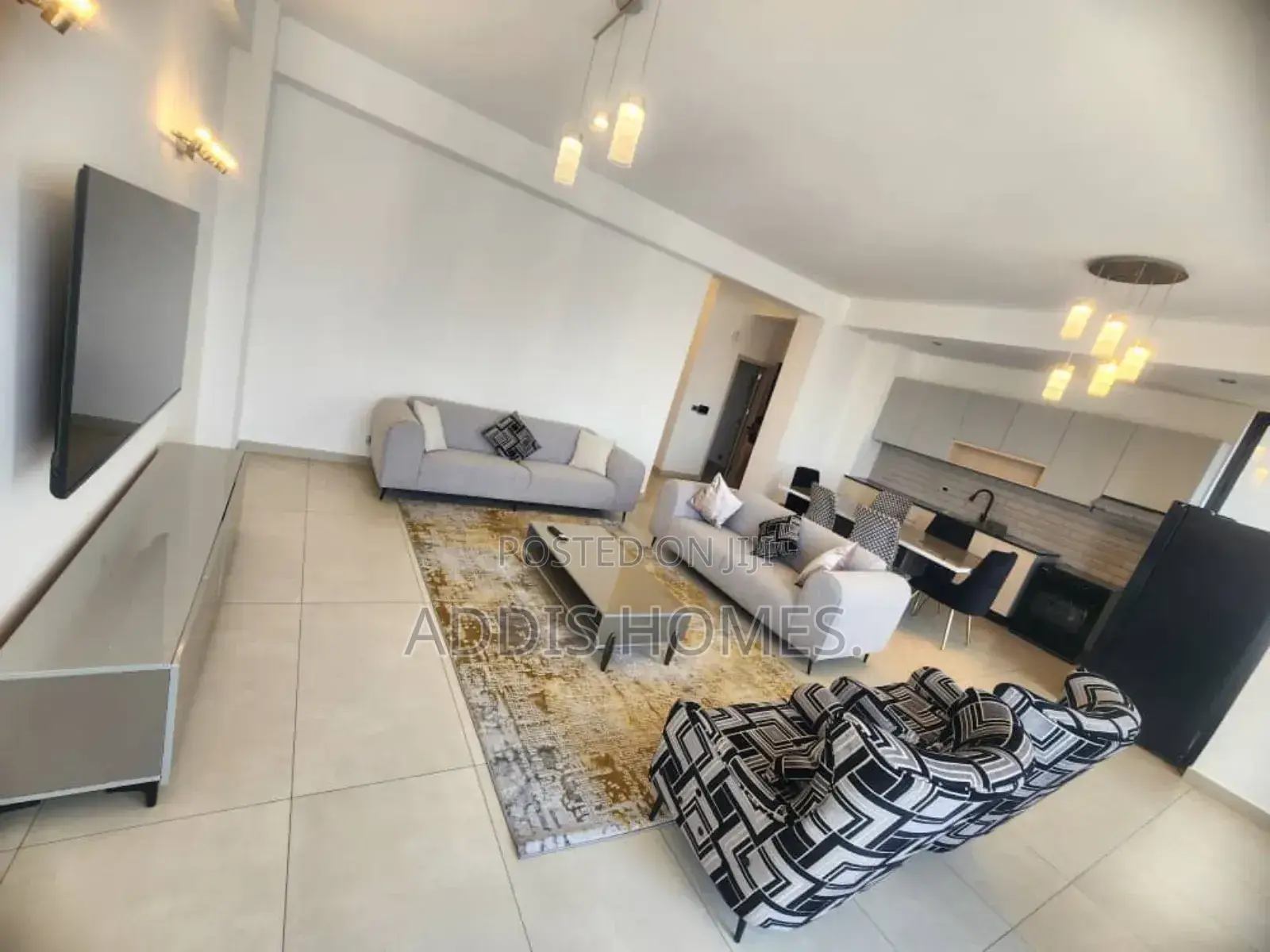 Furnished 3bdrm Apartment in Bole for rent