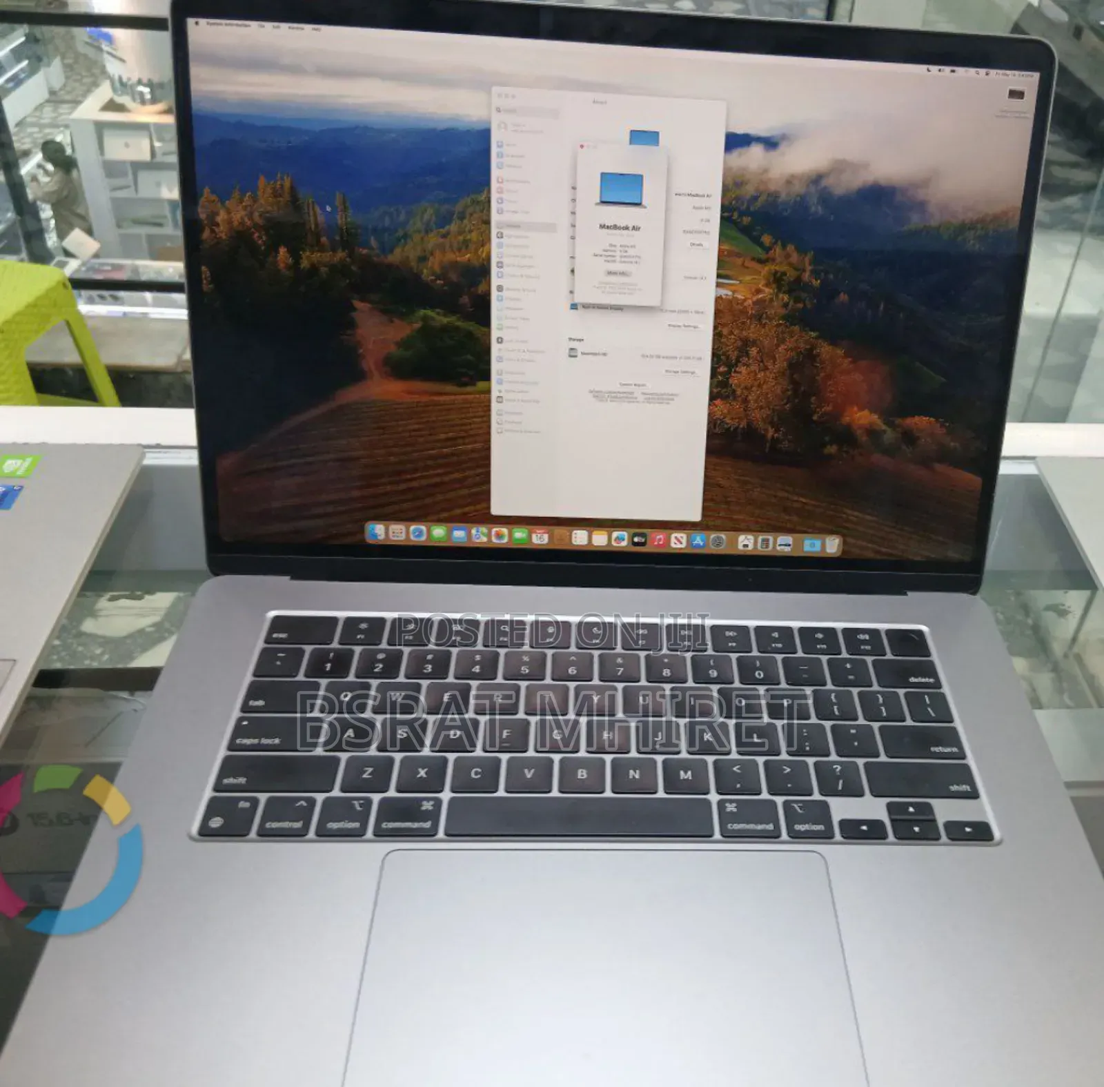 New Laptop Apple MacBook Air 2020 M1 16GB Intel Core I7 SSD 256GB
