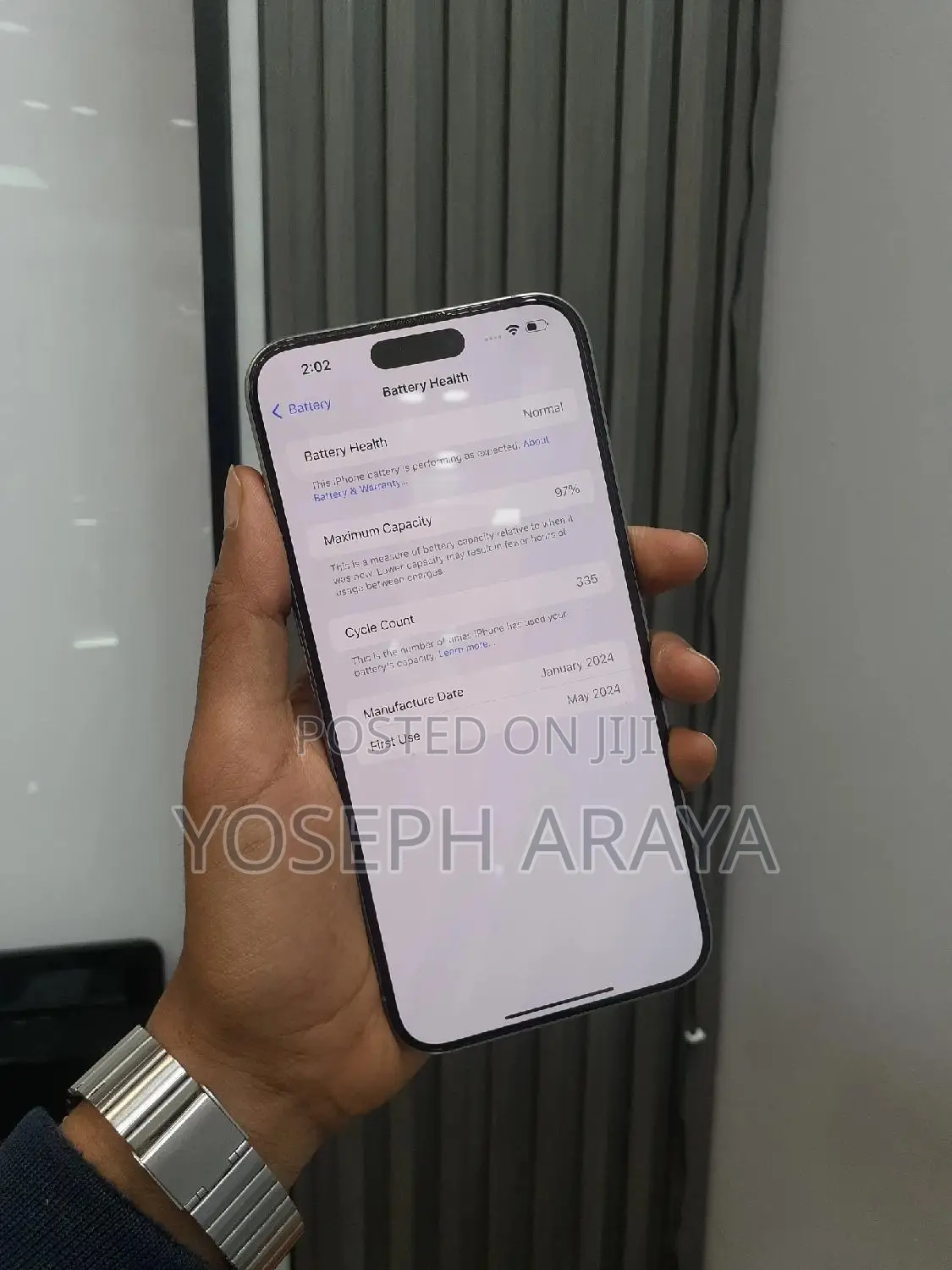 Apple iPhone 15 Pro Max 256 GB Silver