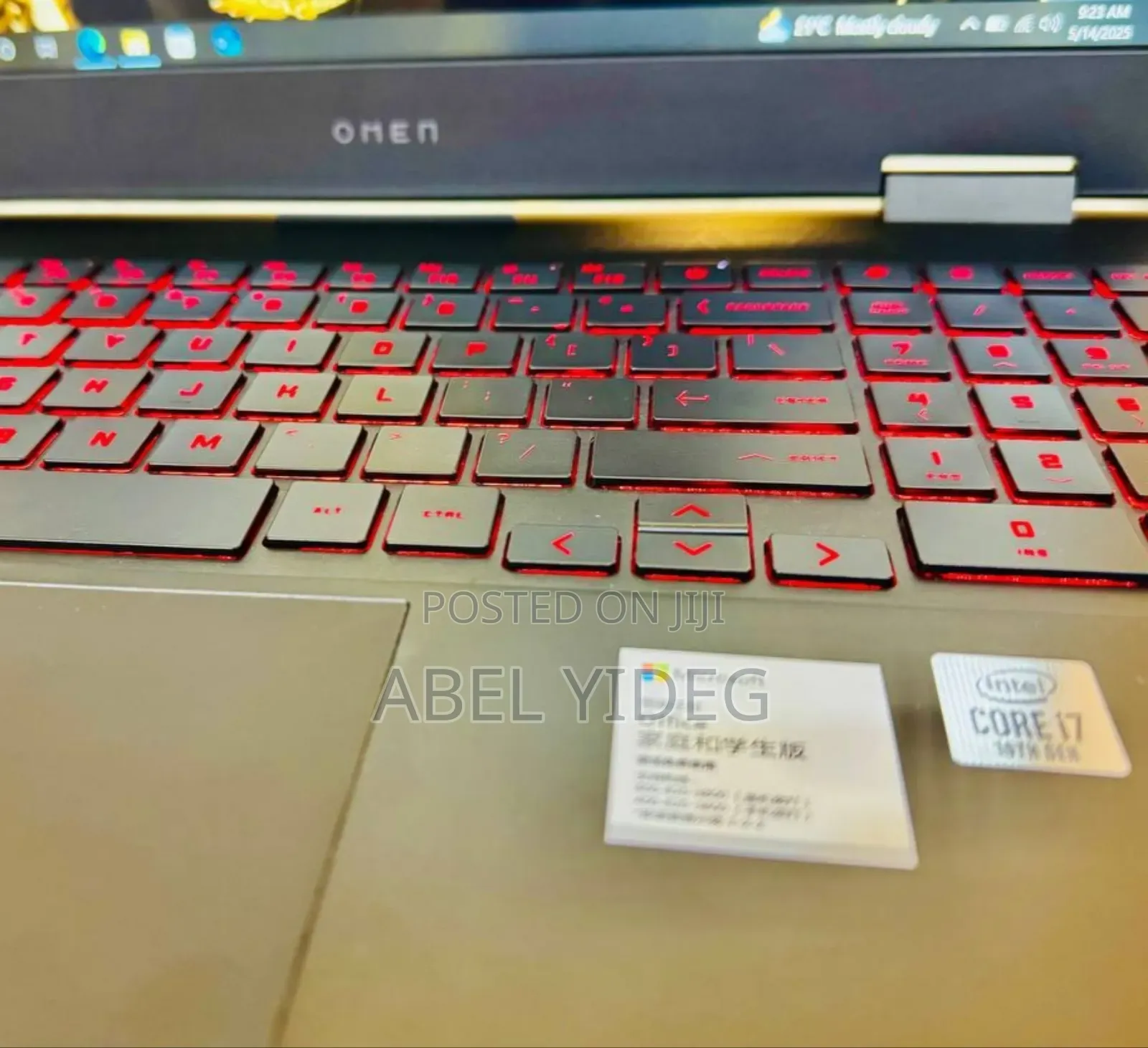 New Laptop HP Omen 15 16GB Intel Core I7 SSD 1T