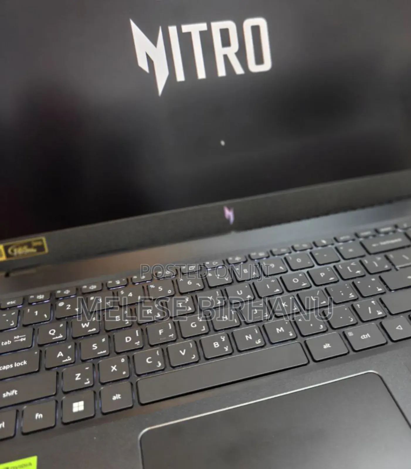 New Laptop Acer Nitro 5 16GB Intel Core I7 SSD 1T