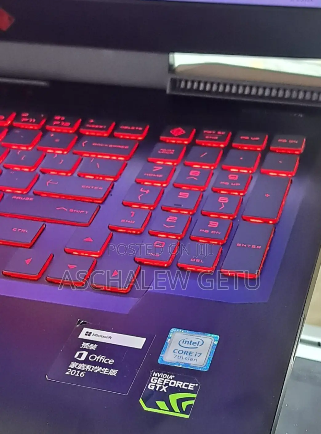 New Laptop HP Omen X 16GB Intel Core I7 SSD 512GB