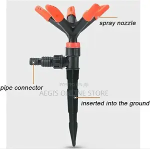 360° Rotating Irrigation Sprinkler