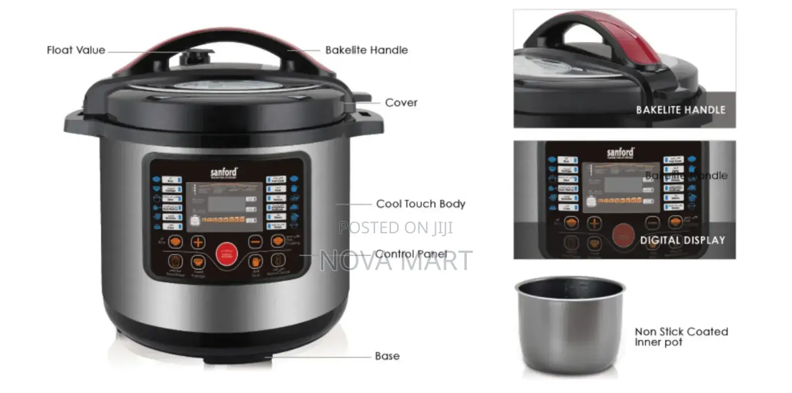 Sanford Electrical Instant Pressure Cooker