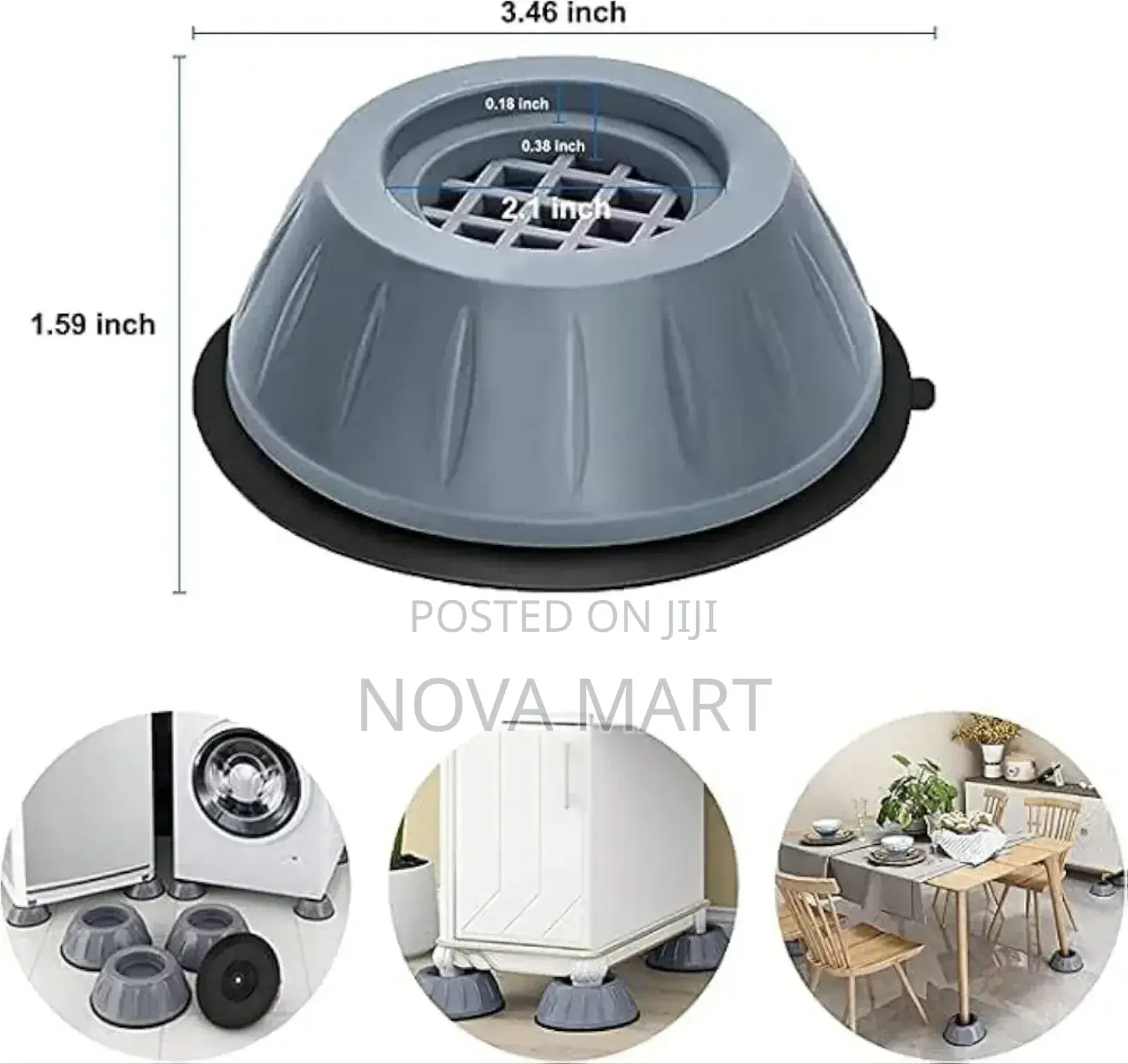 Washing Machine Anti-Vibration Feet Pads