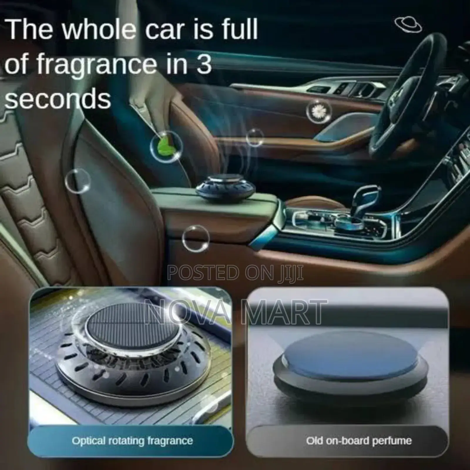 Car Solar Vortex Aromatherapy