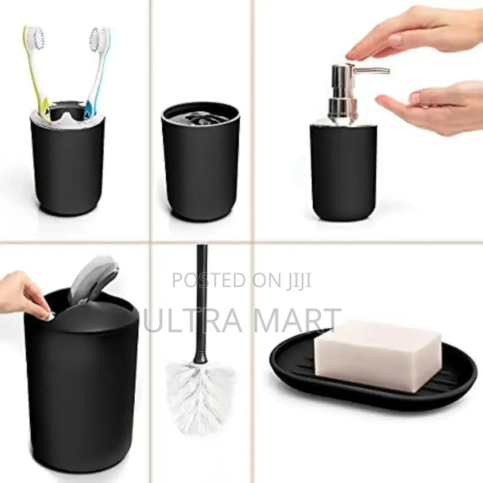 6pcs Bathroom Set