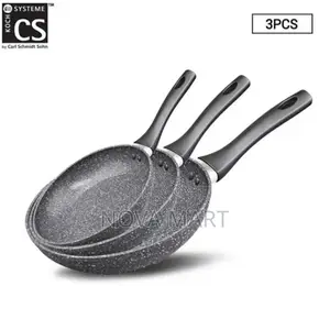 Photo - 3pcs Fry Pan Set 24cm, 26cm and 28cm