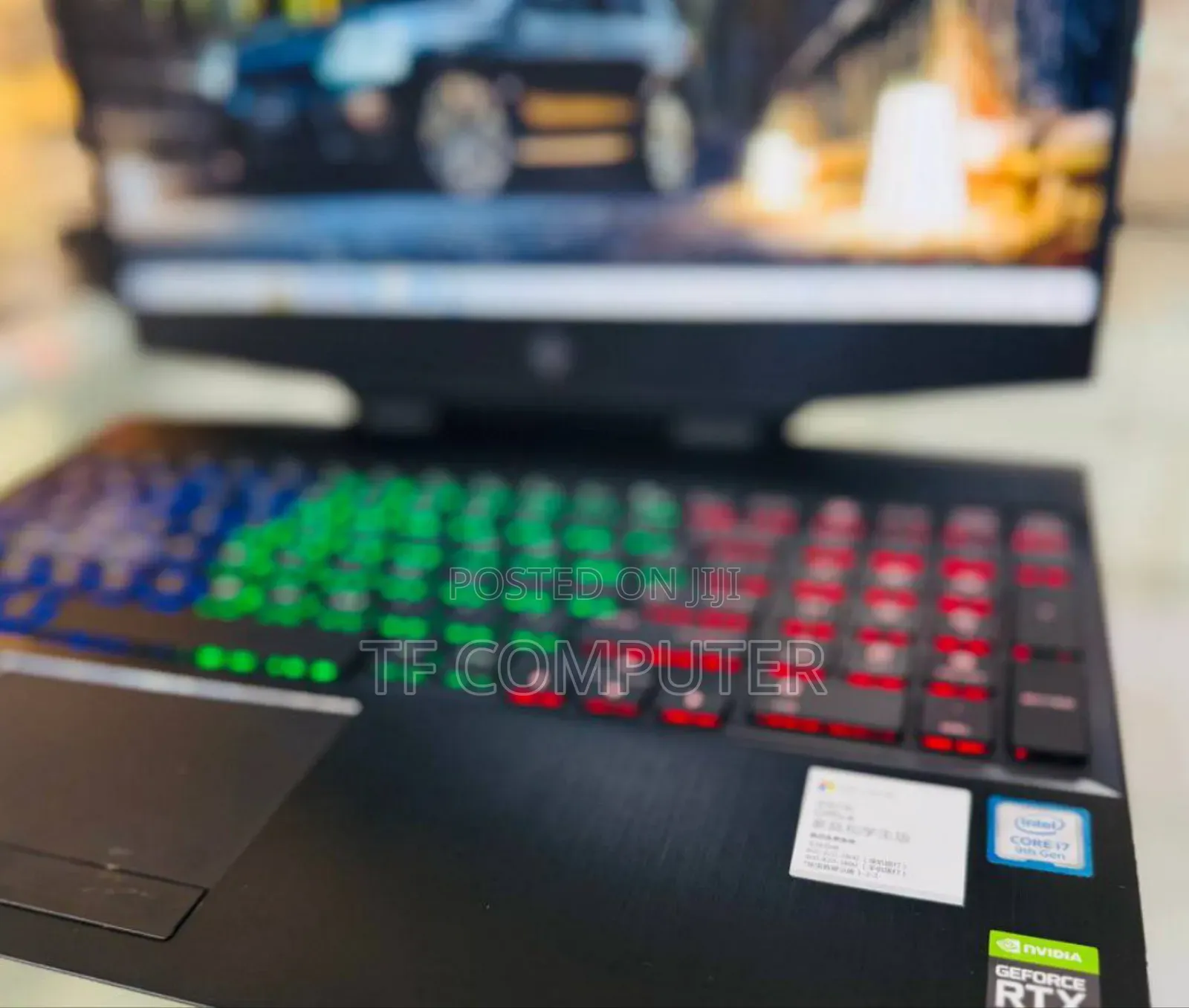 New Laptop HP Omen 15-Dh002nr 16GB Intel Core I7 SSD 512GB