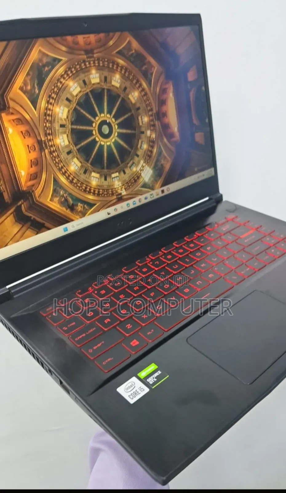 New Laptop MSI GF63 16GB Intel Core I5 SSD 256GB