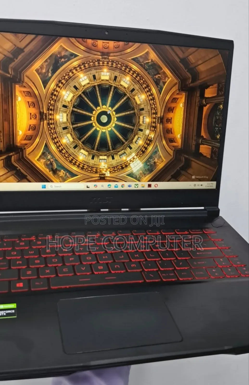 New Laptop MSI GF63 16GB Intel Core I5 SSD 256GB